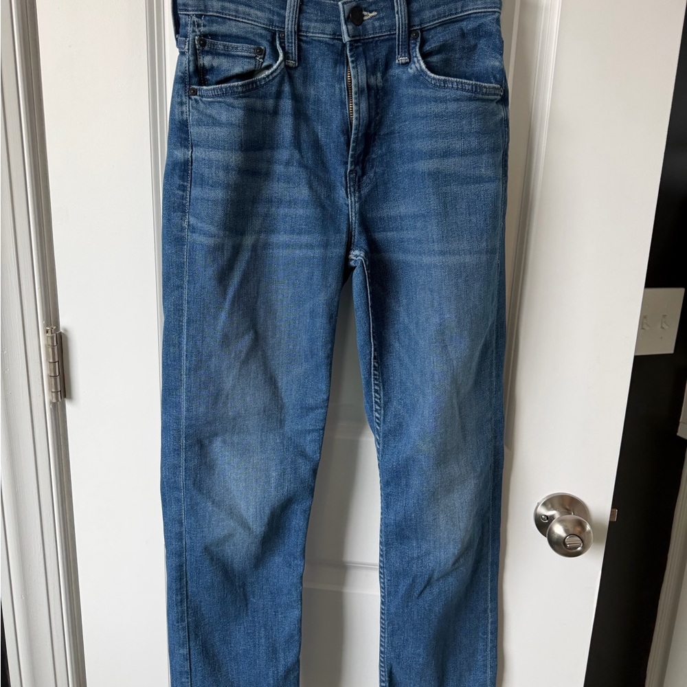 MOTHER Women’s Mid Rise Rider Ankle